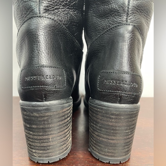 Musse and Cloud Boots Womens 7 Tall Knee Length Boot Chunky Heel Easy On New - Picture 5 of 6